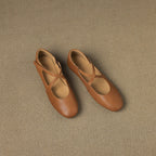 Zeno | Ballerine effetto pelle