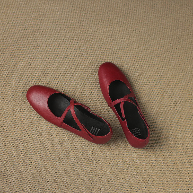 Zeno | Ballerine effetto pelle