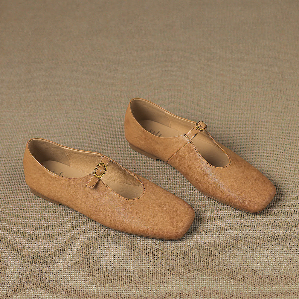 Elisabetta | Ballerine Mary Jane con tomaia alta