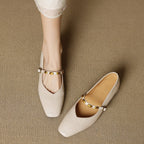 Zaira | Ballerine effetto pelle