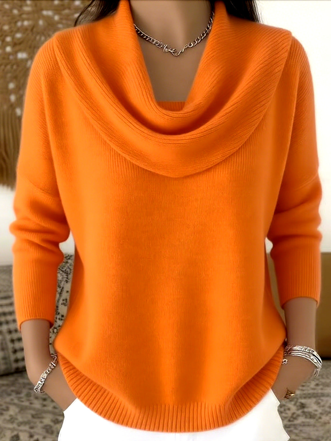 GIULIETTA™ | MAGLIONE CON COLLO MORBIDO