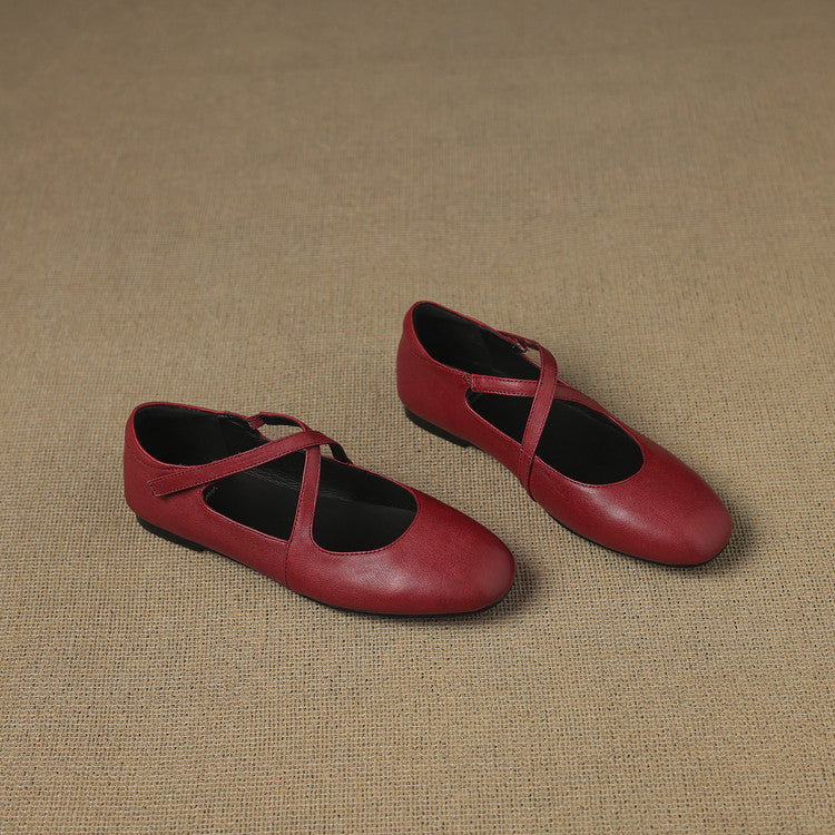 Zeno | Ballerine effetto pelle