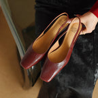 Elsa | Slingback in pelle sintetica
