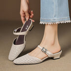 Nilde | Mules in pelle sintetica