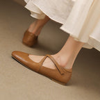 Zeno | Ballerine effetto pelle