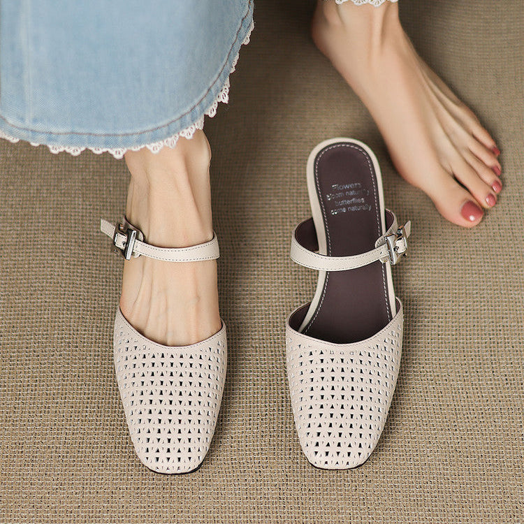 Nilde | Mules in pelle sintetica