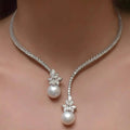 Valentina – Collana elegante con perle in argento sterling