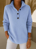 FLORENCE™ | MAGLIONE POLO CON SCOLLO A V