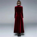 Serafina | Cappotto lungo in velluto