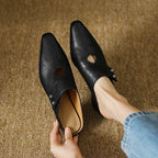 Olga | Mules in pelle sintetica