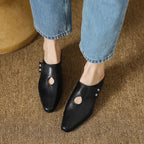 Olga | Mules in pelle sintetica