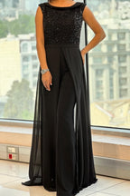 Louna - Jumpsuit elegante senza maniche
