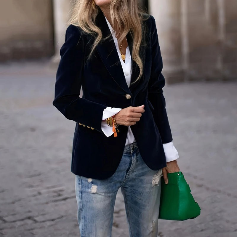 Lía - Blazer elegante in velluto