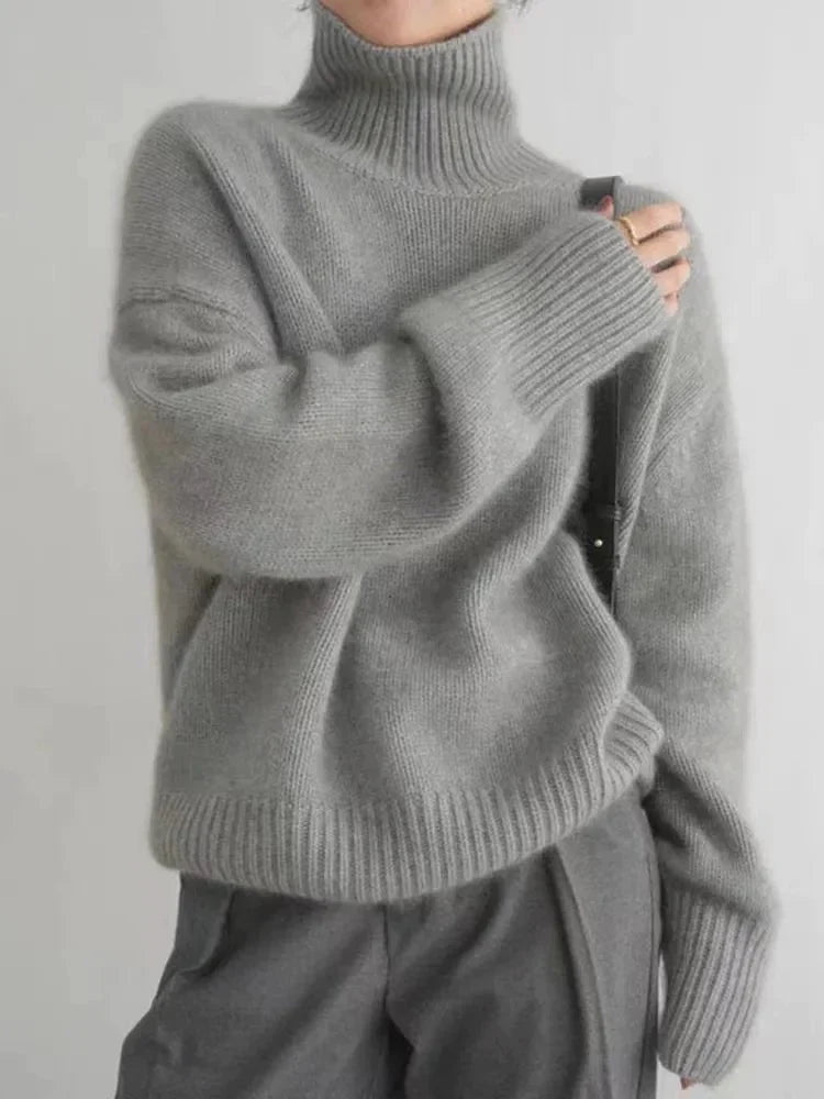 Giulia | Maglione casual a collo alto