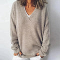 Anwen - Maglione con Collo a V