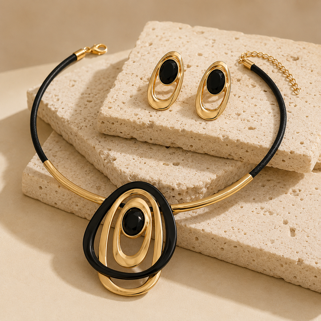 Set Geometrico con Opale