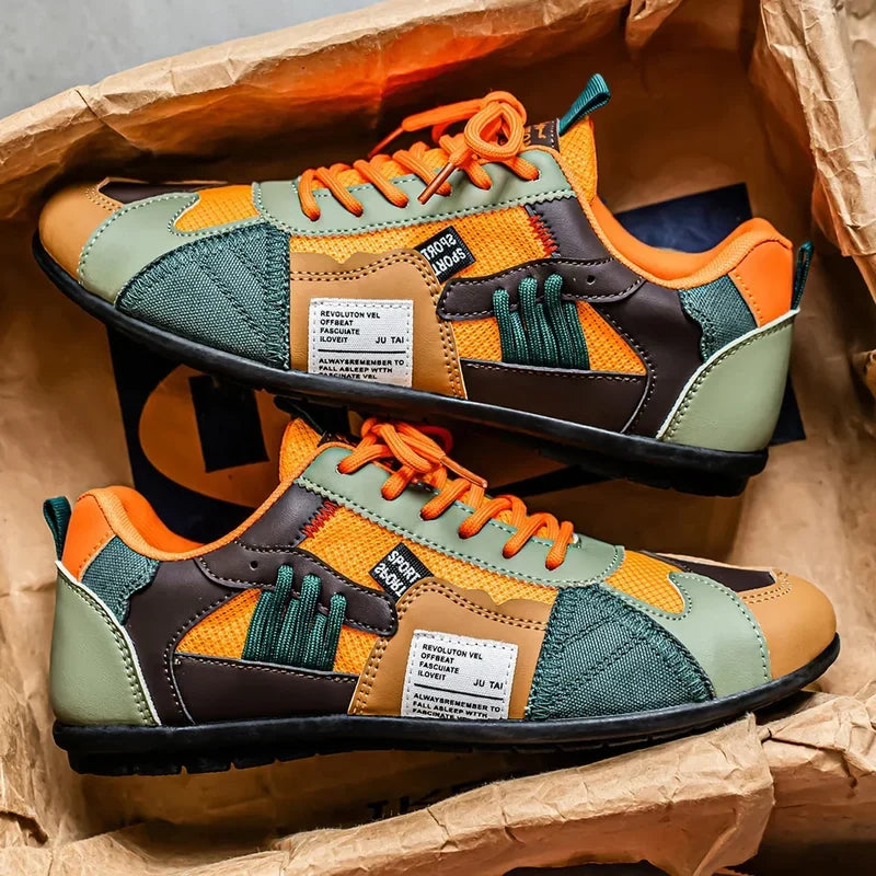 Atlas - Scarpe da ginnastica leggere in stile retrò