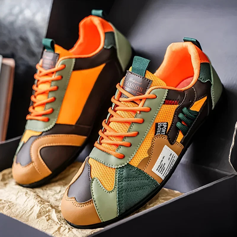 Atlas - Scarpe da ginnastica leggere in stile retrò