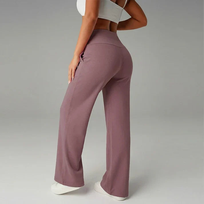 Alba – Pantaloni dritti a gamba ampia