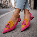 Amelia | Sandali da donna con listini e frange