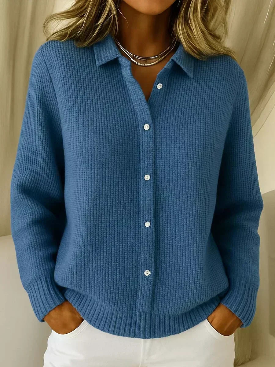 CAMILLA™ | CARDIGAN IN MAGLIA TESTURIZZATA CON BOTTONI