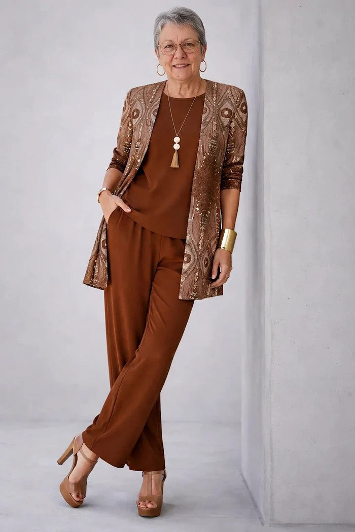 Elena | Completo a tre pezzi dall’eleganza classica