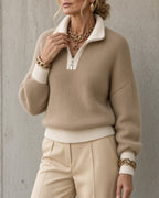 Monica | Maglione con Zip