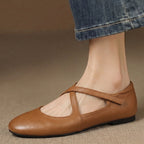 Zeno | Ballerine effetto pelle