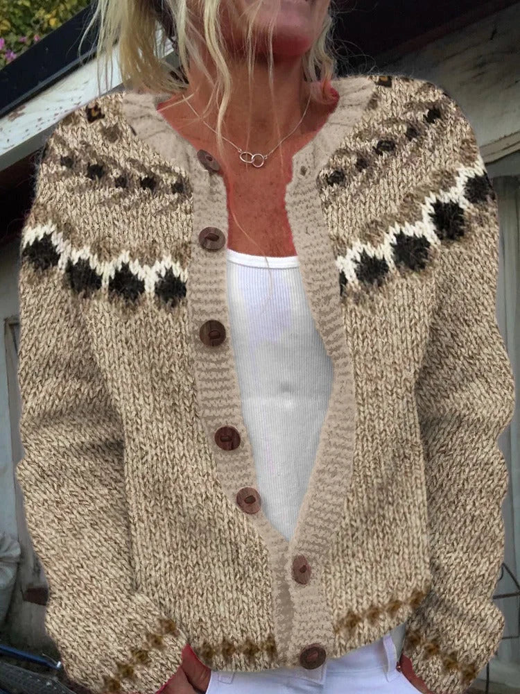 Aurora | Cardigan vintage confortevole