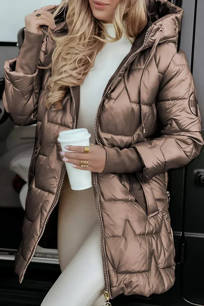 Mara – Cappotto invernale con cappuccio