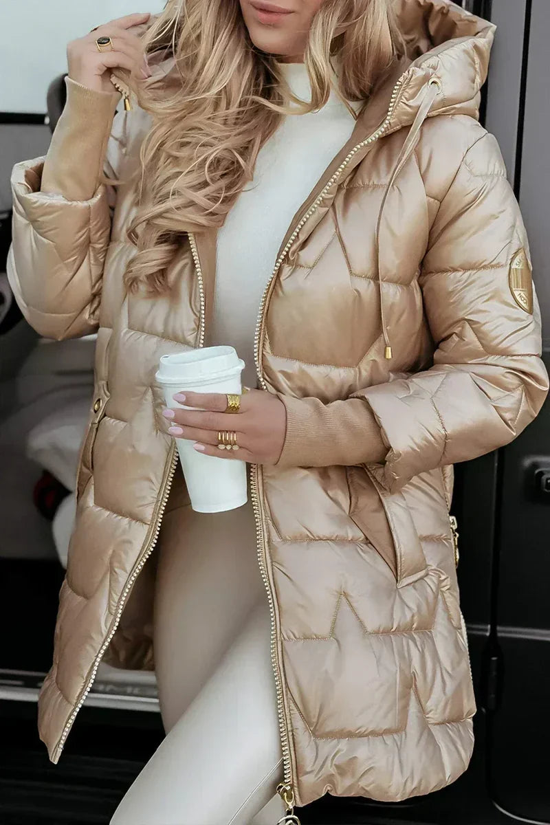 Mara – Cappotto invernale con cappuccio