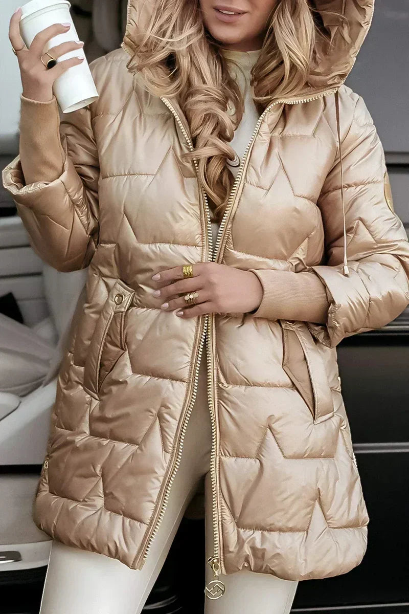Mara – Cappotto invernale con cappuccio