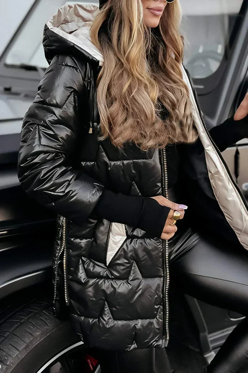 Mara – Cappotto invernale con cappuccio