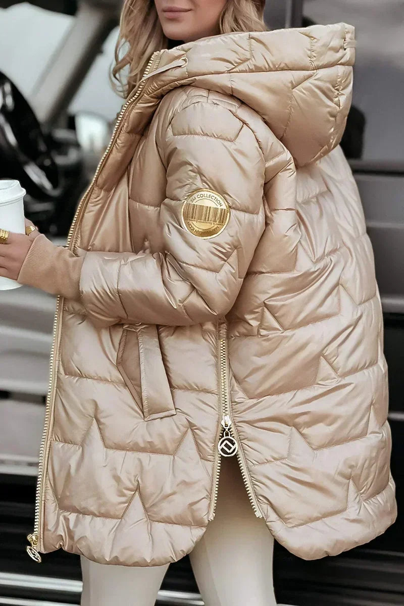 Mara – Cappotto invernale con cappuccio