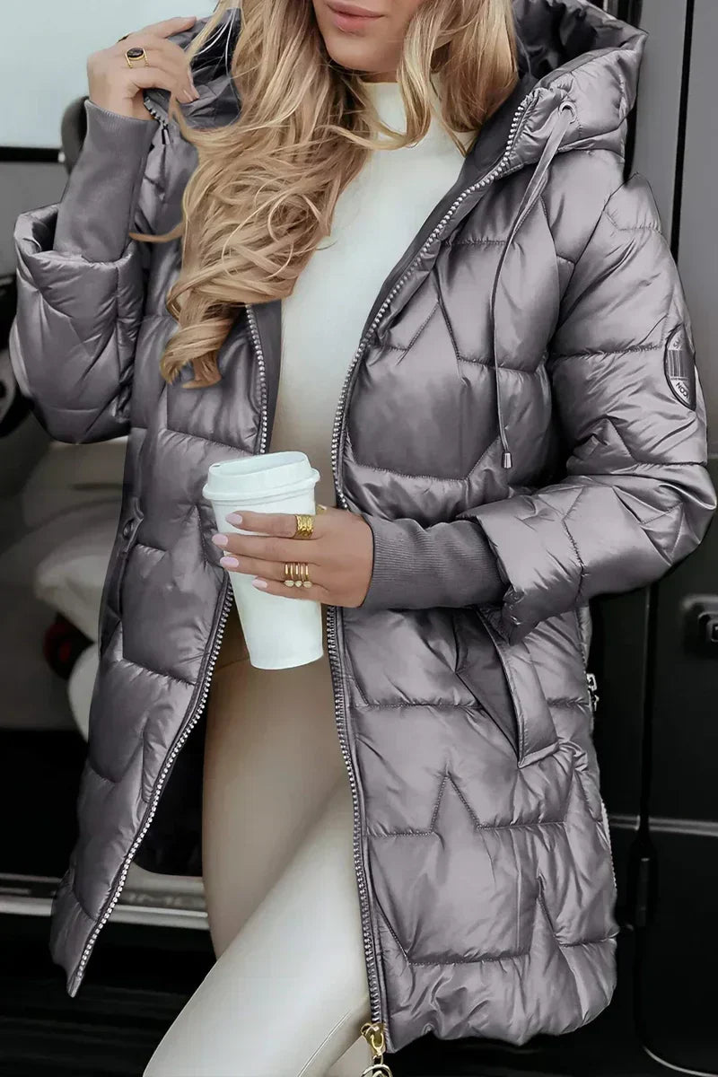 Mara – Cappotto invernale con cappuccio
