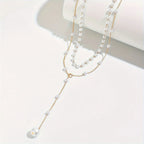 Collana di perle a strati