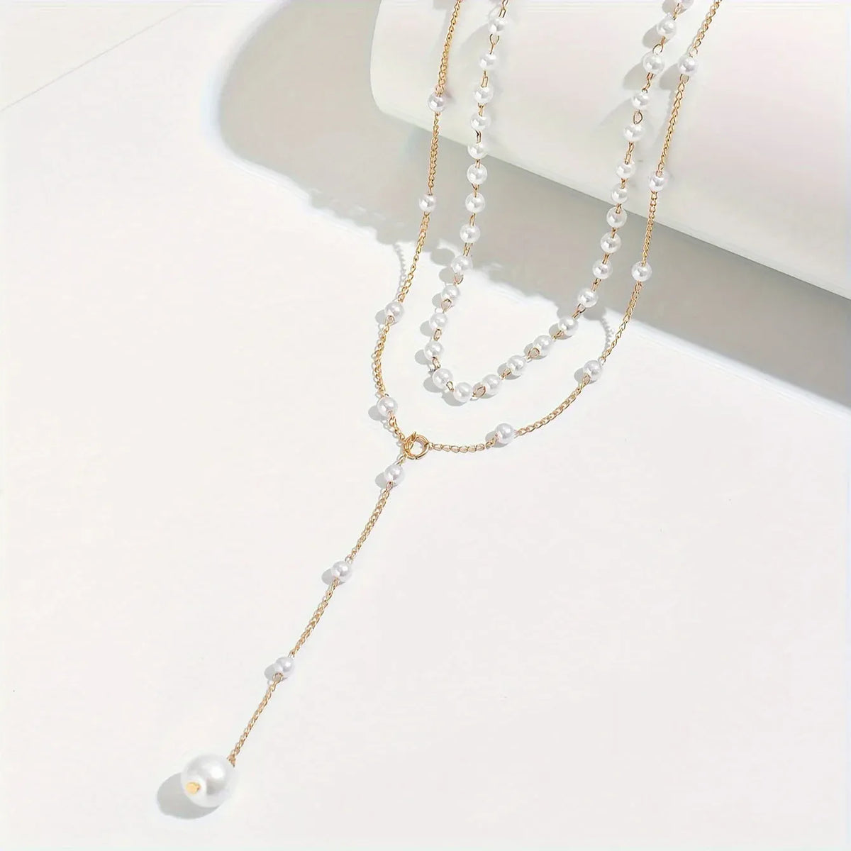 Collana di perle a strati