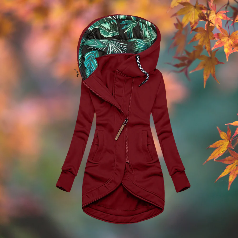 Alessia – Chaqueta ligera y cálida con capucha