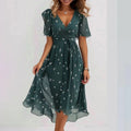 Fiona - Vestito midi speciale a maniche corte