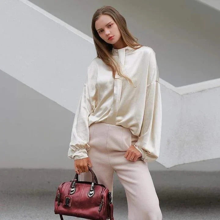 Carmen - Borsa tote in stile retrò