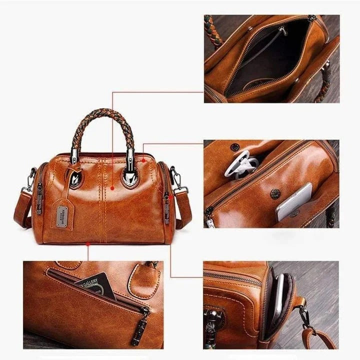 Carmen - Borsa tote in stile retrò