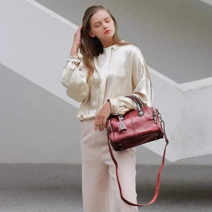 Carmen - Borsa tote in stile retrò