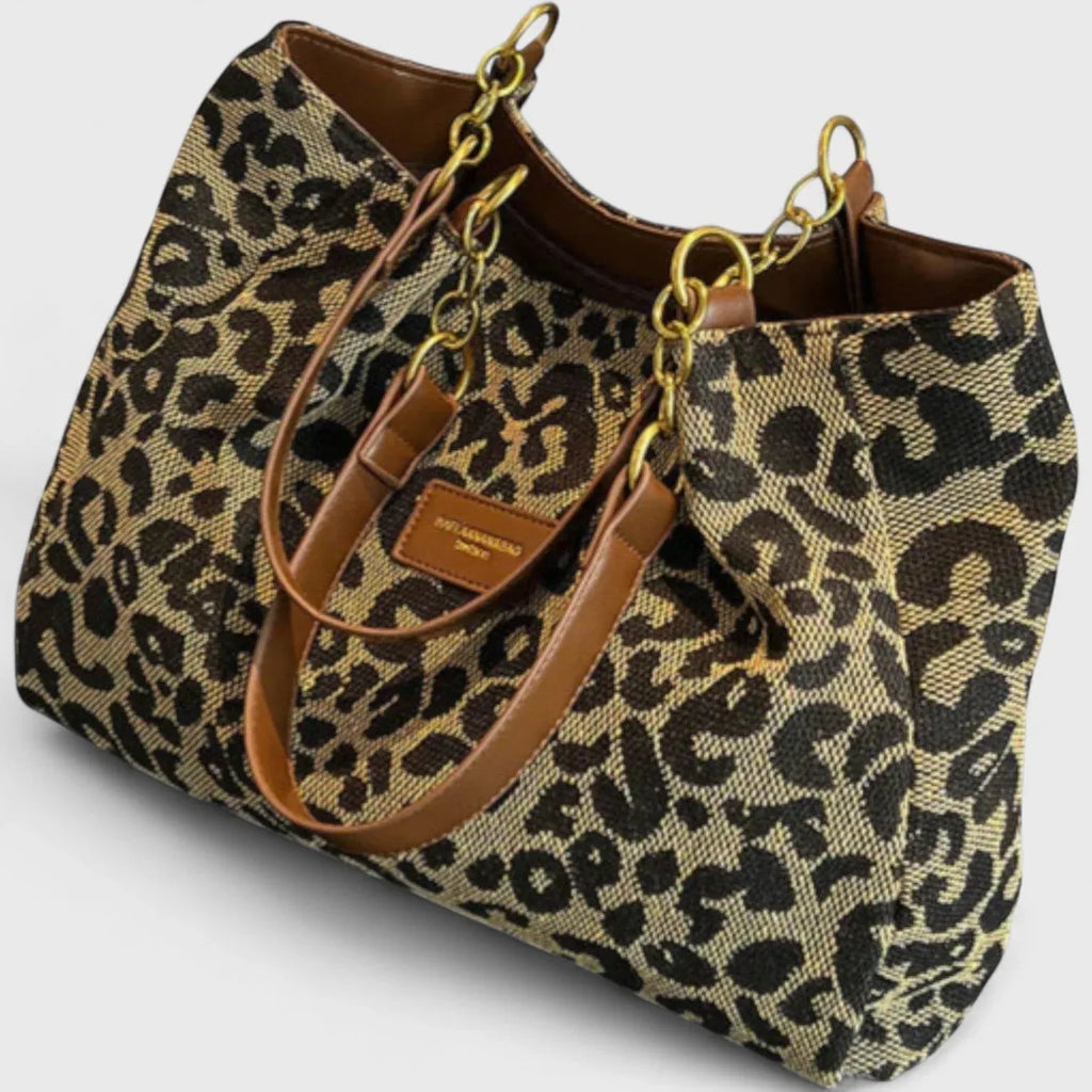 Valeria - Borsa con elegante stampa leopardata