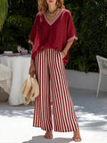 Amalia - Completo a Righe Elegante e Casual