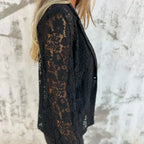Ariadna - Blazer in pizzo floreale
