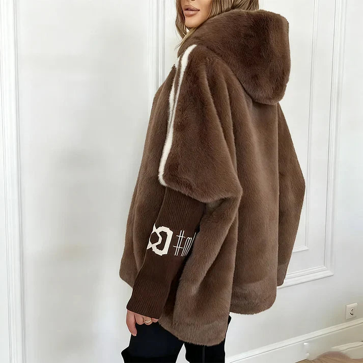Ainoa - Giacca casual con cappuccio e cerniera