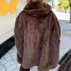 Ainoa - Giacca casual con cappuccio e cerniera