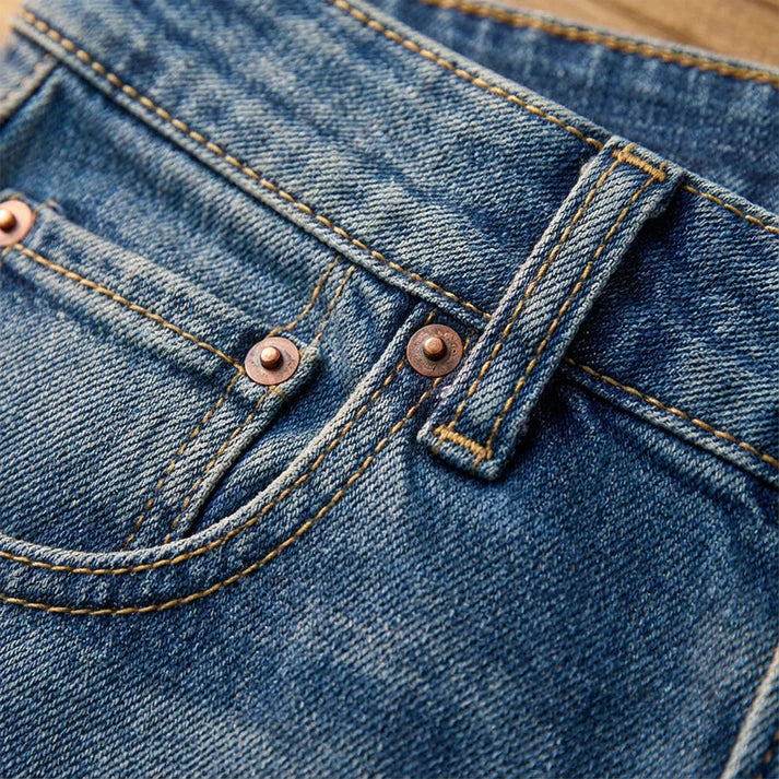 Paula – Jeans a vita alta e gamba larga