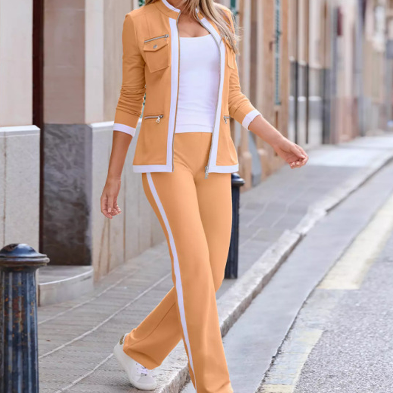 Valeria - Completo due pezzi con design color block
