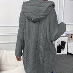 FIORELLA | Giacca in pile con cappuccio e bottoni